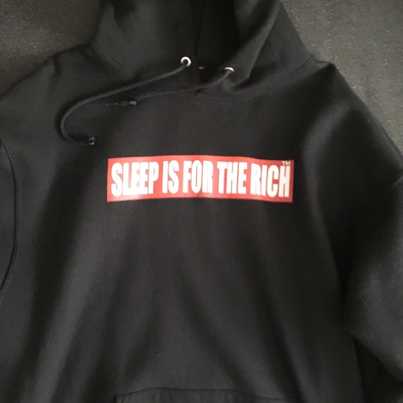Black Sleep is for The Rich Unisex Hoodie Black Sleep is for The Rich Unisex Hoodie